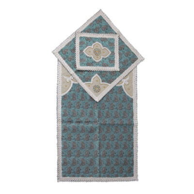 Tapis de prière en Termeh persan de luxe, Sajada islamique