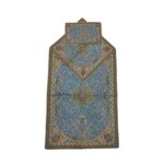 Tapis de prière en Termeh persan de luxe, Sajada rouge islamique