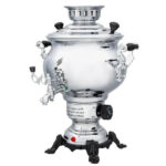 Machine à thé samovar électrique persan design traditionnel 4,5 litres