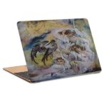 Autocollant pour ordinateur portable 15,6 pouces modèle Peinture miniature