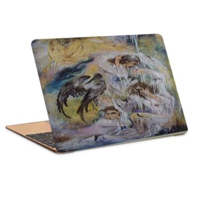 Autocollant pour ordinateur portable 15,6 pouces modèle Peinture miniature