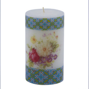 Persian Candle – Model Purple Flower (3x)