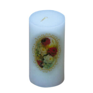 Persian Candle – Model Red Flower (4x)