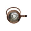Bouilloire en cuivre persan durable pour cuisinière traditionnelle martelée Lavan