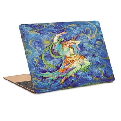 Autocollant pour ordinateur portable 15,6 pouces modèle Peinture miniature
