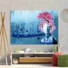 Toile d'art persane - Baran imprimée