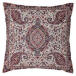 Coussin en Termeh Persan – Modèle Abrisham | Soie persane luxueuse