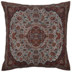 Coussin en Termeh Persan – Modèle Abrisham | Décor persan authentique