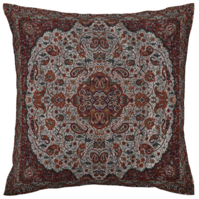 Coussin en Termeh Persan – Modèle Abrisham | Décor persan authentique