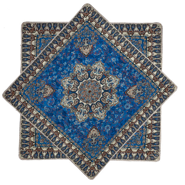 Coussin en Termeh Persan - Modèle Majnoon (2X) | Art décoratif persan