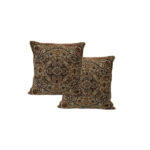 Coussin en Termeh Persan – Modèle Mana (2X) | Coussin traditionnel tissé à la main