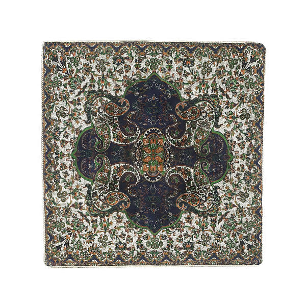 Coussin en Termeh Persan - Modèle Queen | Coussin décoratif fait main