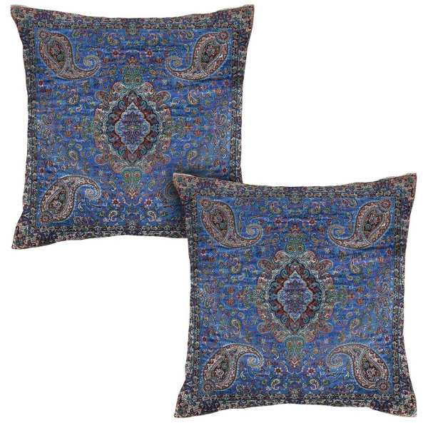 Coussin en Termeh Persan - Modèle Salari (2X) | Textile persan traditionnel