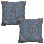 Coussin en Termeh Persan – Modèle Salarii (2X) | Coussin en soie fait main