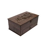 Boîte Organisatrice de Sachets de Thé en Bois avec Coffres Marron