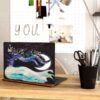 Autocollants pour ordinateur portable et clavier modèle Calligraphie Moj