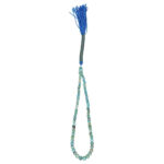 Chapelet en turquoise de Neyshabur : 66 perles de prière artisanales Lana