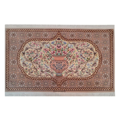 Tapis mural persan fait main de Tabriz représentant Daavari