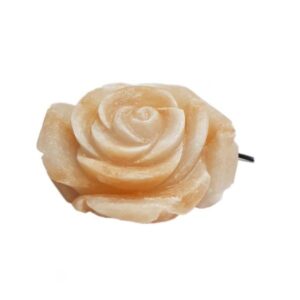 Lampe de fleur de sel persane – design Rose G2 fait main