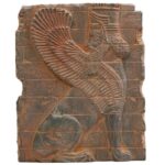 Réplique d’inscription – Lion ailé en briques inspirée de l’Antiquité perse