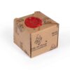 Porte-bougie en bois persan cube Parand (2x)
