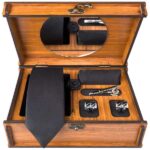 Ensemble Cravate, Pochette & Boutons de Manchette pour Homme – Latif de Luxe