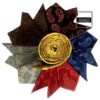 Ensemble Cravate, Pochette & Boutons de Manchette pour Homme - Rouge de Luxe