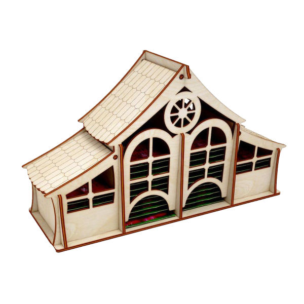 Boîte Organisatrice de Sachets de Thé en Bois Vertical Kolbeh