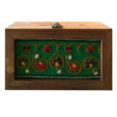 Boîte Organisatrice de Sachets de Thé en Bois avec Coffres Mahsan