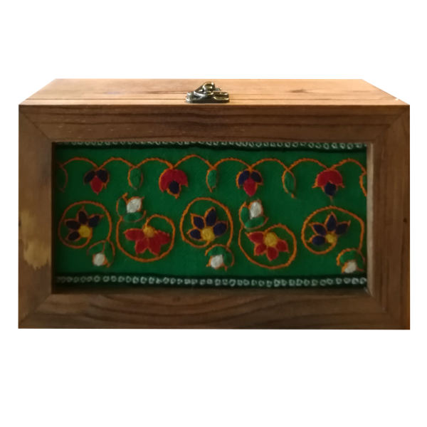 Boîte Organisatrice de Sachets de Thé en Bois avec Coffres Mahsan