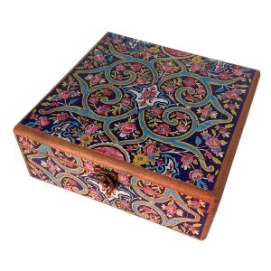 Boîte Organisatrice de Sachets de Thé en Bois avec Coffres Persan Tamana