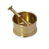 Set de Mortier & Pilon en Laiton Style Persan Traditionnel Farahani