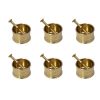 Set de Mortier & Pilon en Laiton Style Persan Traditionnel Farahani (6X)