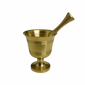 Set de Mortier & Pilon en Laiton Style Persan Traditionnel Narges