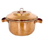 Marmite en cuivre persan – Style de cuisson martelé traditionnel Darya