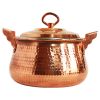 Marmite en cuivre persan - Style de cuisson martelé traditionnel Darya II