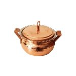 Marmite en cuivre persan – Style de cuisson martelé traditionnel Moderne