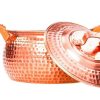 Marmite en cuivre persan - Style de cuisson martelé traditionnel Sarvi II