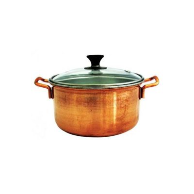 Marmite en cuivre persan – Style de cuisson martelé traditionnel Zanjan
