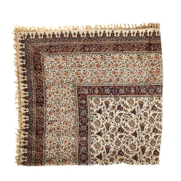 Nappe iranienne : L'art traditionnel de l'impression sur bloc Kalamkari d'Isfahan Askari