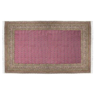 Nappe iranienne : L’art traditionnel de l’impression sur bloc Kalamkari d’Isfahan Pinky