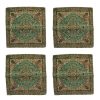Coussin en Termeh Persan - Modèle Shah Abbasi (2X) | Design traditionnel luxueux
