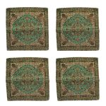 Coussin en Termeh Persan – Modèle Shah Abbasi (2X) | Design traditionnel luxueux