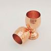 Ensemble de 6 verres à vin en cuivre persan martelé - Modèle Taban