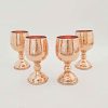 Verre à vin en cuivre persan martelé - Modèle Zarin