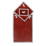 Tapis de Prière Islamique en Velours Léger avec Motif Cachemire