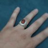 Bague en argent Aqeeq yéménite persane pour hommes - Taban I