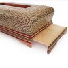 Couvercle de boîte à mouchoirs en bois persan fait main – Khatamkari Kamrani