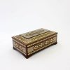 Couvercle de boîte à mouchoirs en bois persan fait main – Khatamkari Shamse