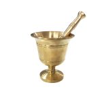 Set de Mortier & Pilon en Laiton Style Persan Traditionnel Ahmadi